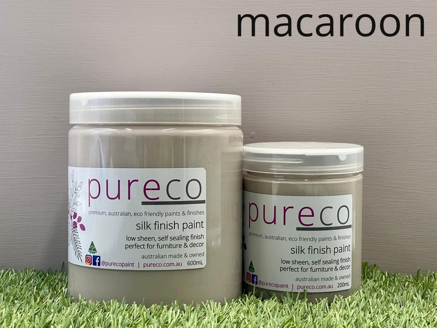 Pureco Paints Silk Finish Macaroon