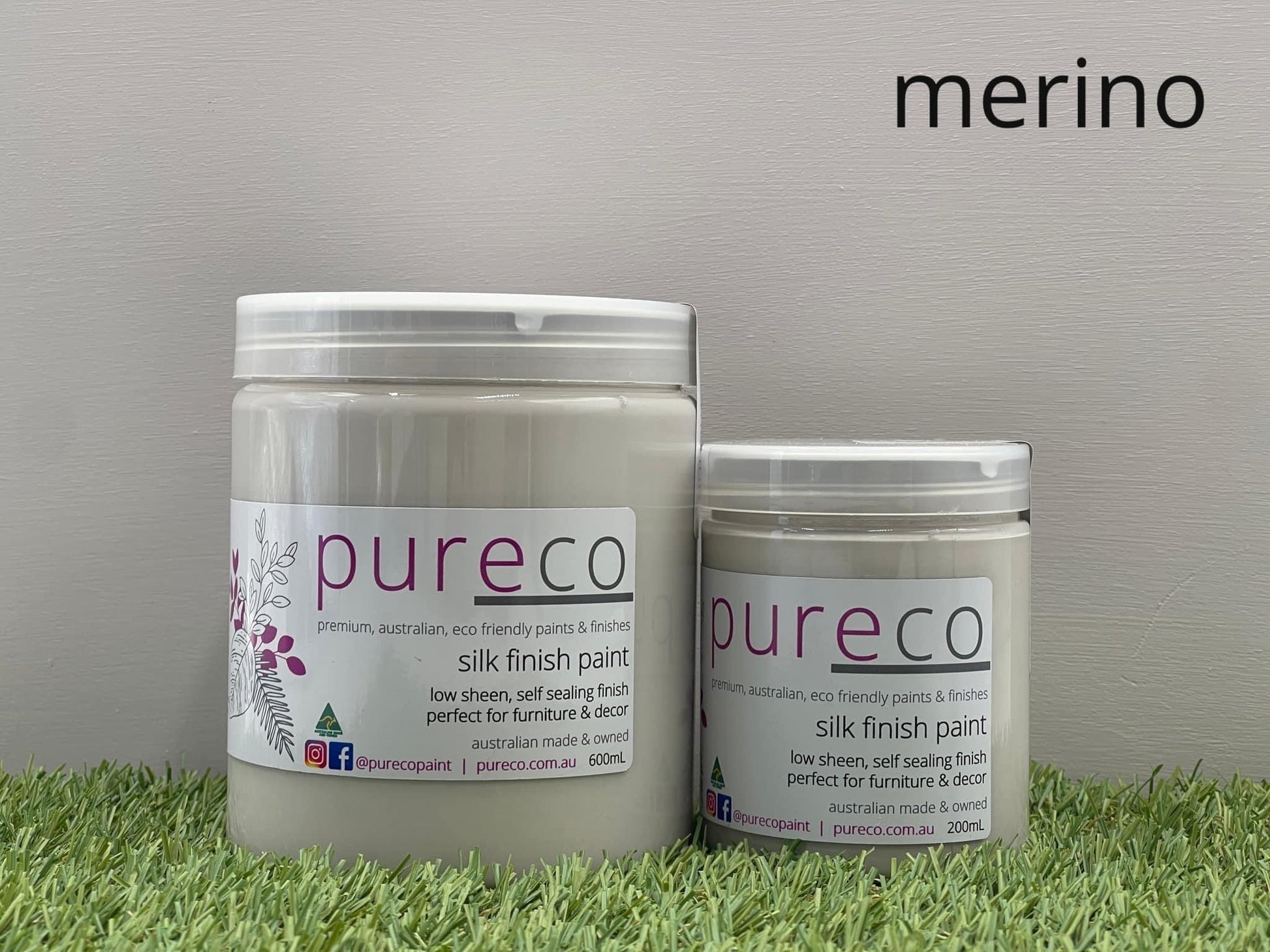Pureco Paints Silk Finish Merino