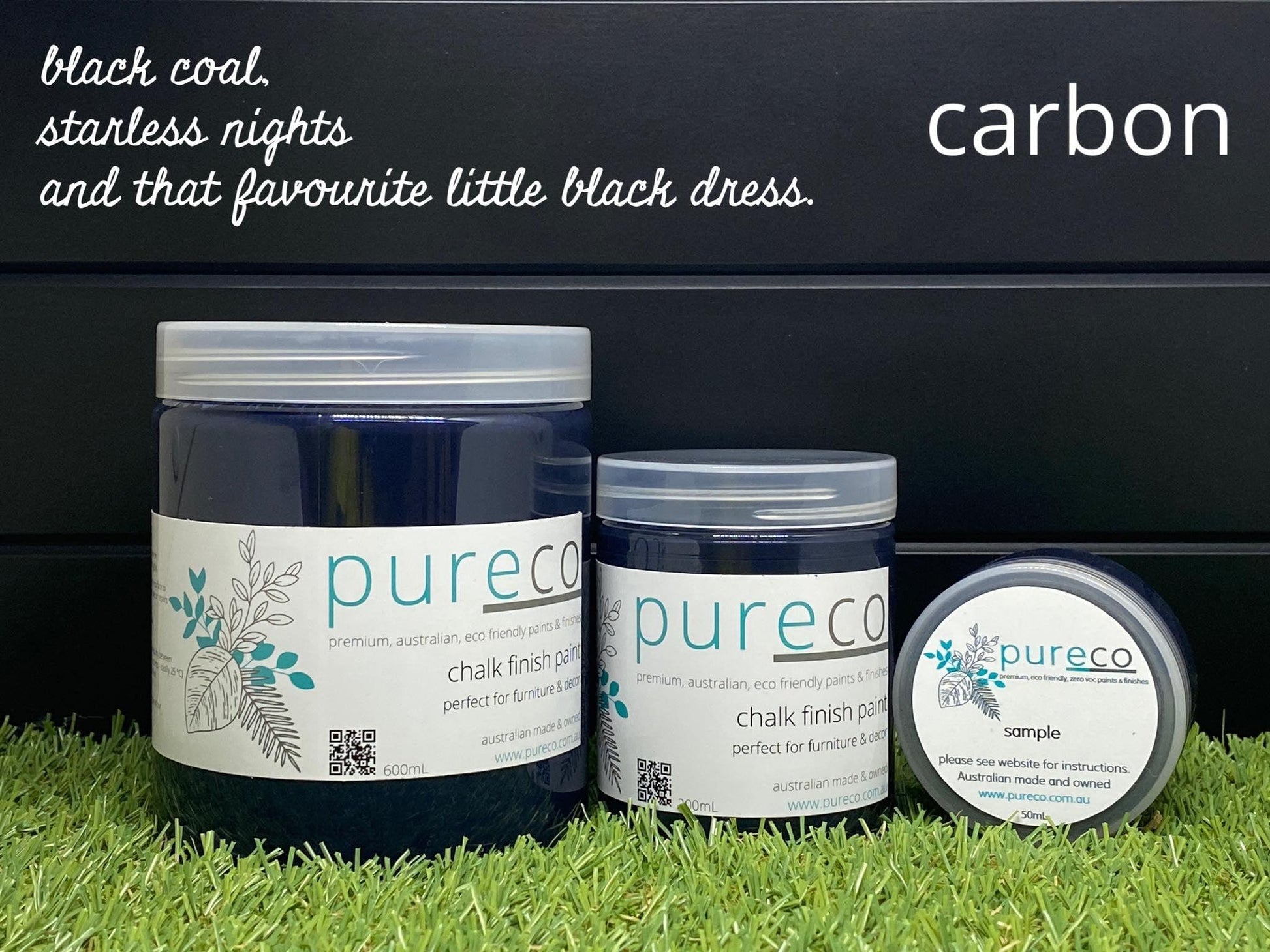 Pureco Chalk Paint Carbon