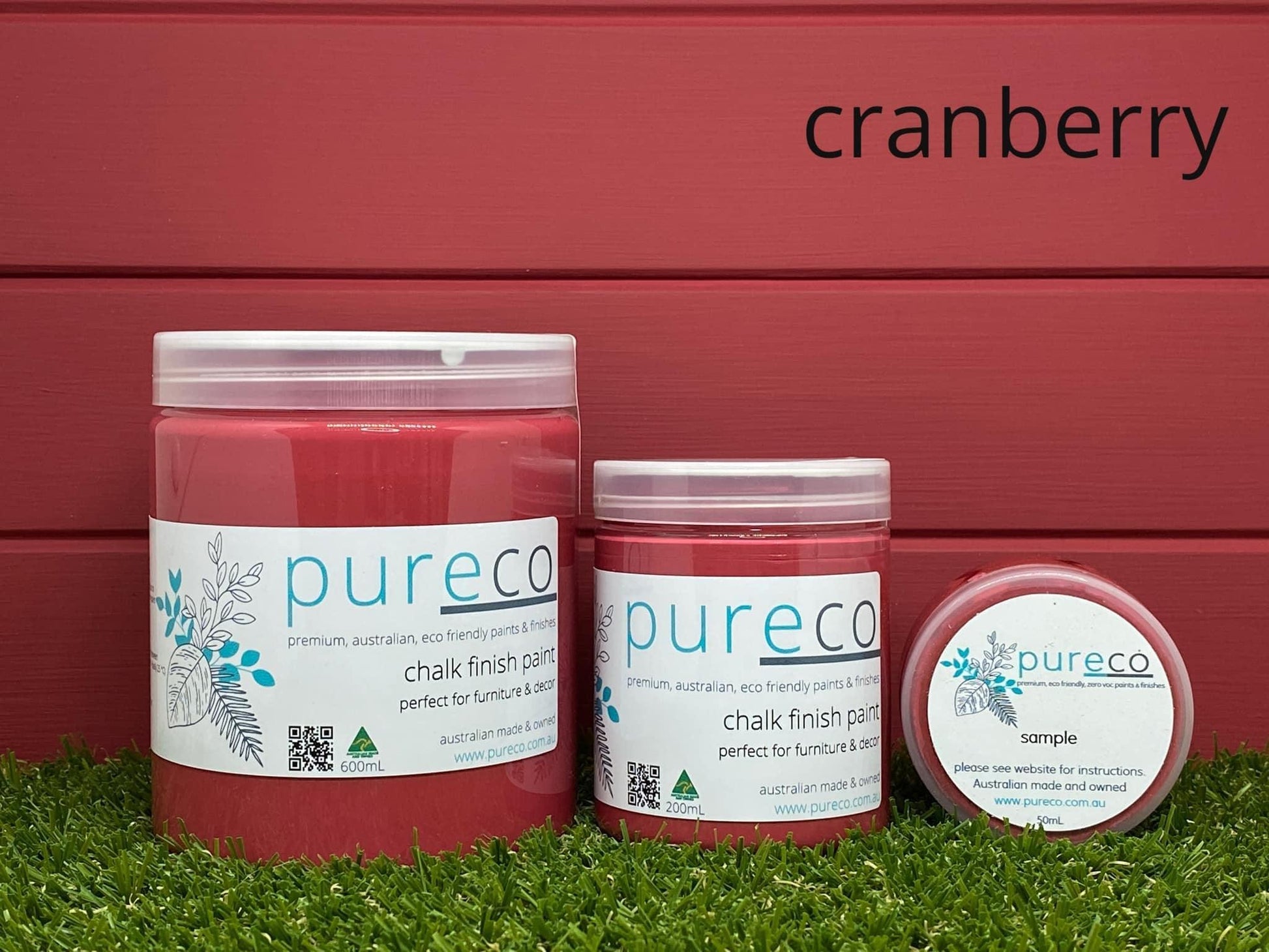 Pureco Chalk Paint Cranberry