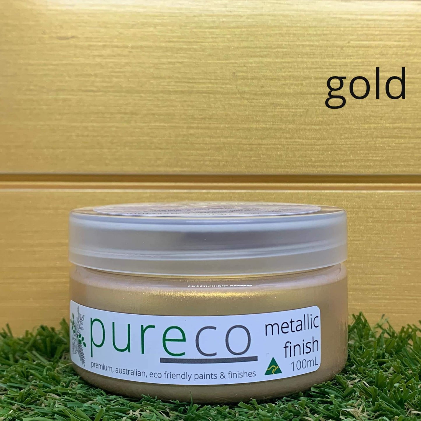 Pureco Metallic Finish Gold