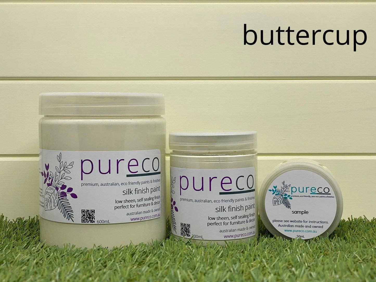 Pureco Silk Finish Buttercup